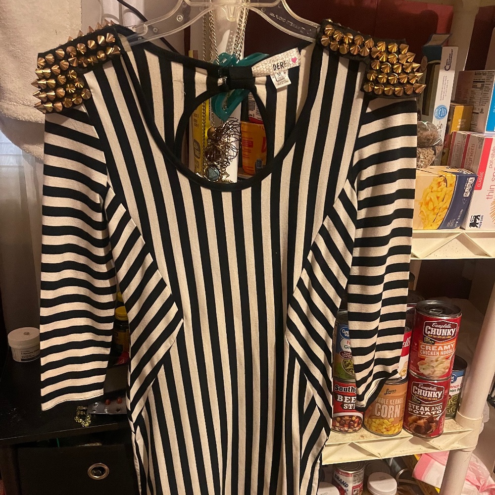 Dress with Epaulets